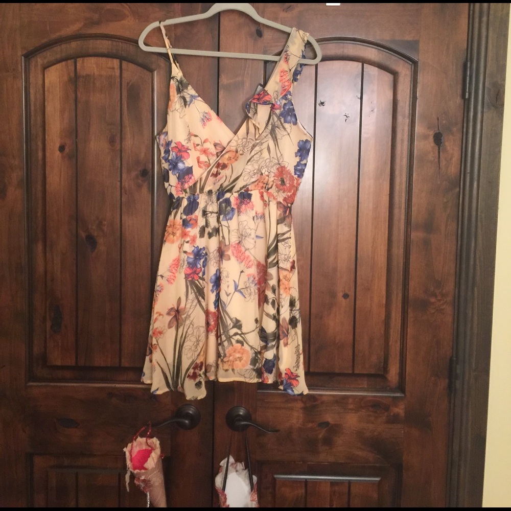 Multi Colored Mini Dress